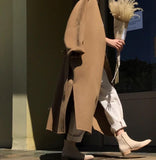 Oversized Minimal Wool Coat