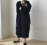 Oversized Minimal Wool Coat