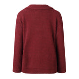 Button Up Teddy Sherpa Jacket