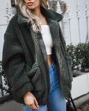 Zip Up Sherpa Jacket