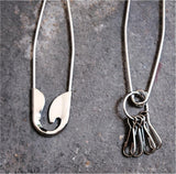 Safety Pin Key Ring