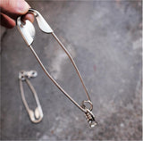 Safety Pin Key Ring