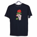 Give You A Rose Embroidered Tee