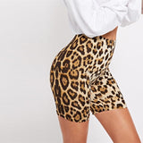 Leopard Biker Shorts