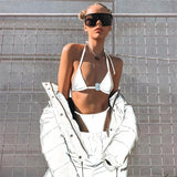 3M Reflective Two Piece Bikini Set