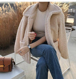 Buttoned Teddy Sherpa Jacket