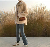 Buttoned Teddy Sherpa Jacket