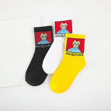 "Sad But Cool" Cat Socks
