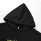 Neon Black Oversized Hoodie