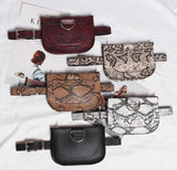 Vegan Leather Belt / Waist Bag