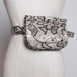 Vegan Leather Belt / Waist Bag
