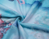 Cherub Sky Turtleneck Meshed Shirt