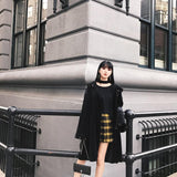 Plaid Yellow Skirt