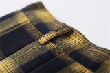 Plaid Yellow Skirt