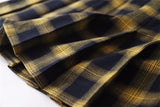 Plaid Yellow Skirt