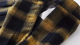 Plaid Yellow Skirt