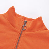 Neon Orange Turtleneck