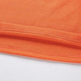Neon Orange Turtleneck