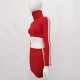 KILL BILL TWO PIECE LONG SLEEVE SHIRT AND SKIRT