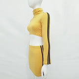 KILL BILL TWO PIECE LONG SLEEVE SHIRT AND SKIRT