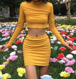 KILL BILL TWO PIECE LONG SLEEVE SHIRT AND SKIRT