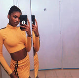 KILL BILL TWO PIECE LONG SLEEVE SHIRT AND SKIRT