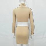 KILL BILL TWO PIECE LONG SLEEVE SHIRT AND SKIRT