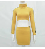 KILL BILL TWO PIECE LONG SLEEVE SHIRT AND SKIRT