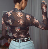 Angel Meshed Top