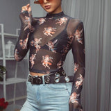Angel Meshed Top