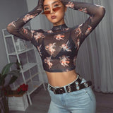 Angel Meshed Top