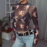 Angel Meshed Top