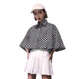 Oversized LSD Checkered Shirt