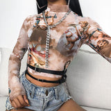 Angel Mesh Top