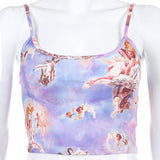 Classical Painting Camisole Top