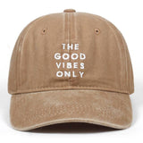 "The Good Vibes Only" Dad Hat
