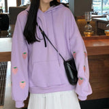 Oversized Strawberry Hoodie