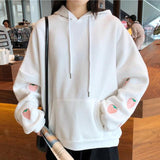 Oversized Strawberry Hoodie