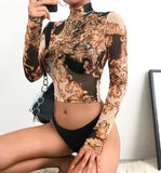 Art Deco Mesh Shirt