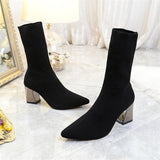 Sleek Sock Boots