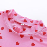 Mesh Hearts Top