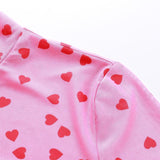Mesh Hearts Top