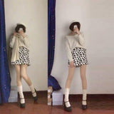 Vegan Fur Milk Skirt