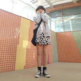 Vegan Fur Milk Skirt