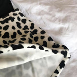 Vegan Fur Milk Skirt