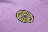"Sick Sad World" Mock Turtleneck Crop Top