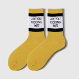 Are You Kidding Me? Socks