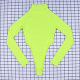 Rib High Rise Bodysuit