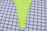 Rib High Rise Bodysuit