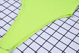Rib High Rise Bodysuit